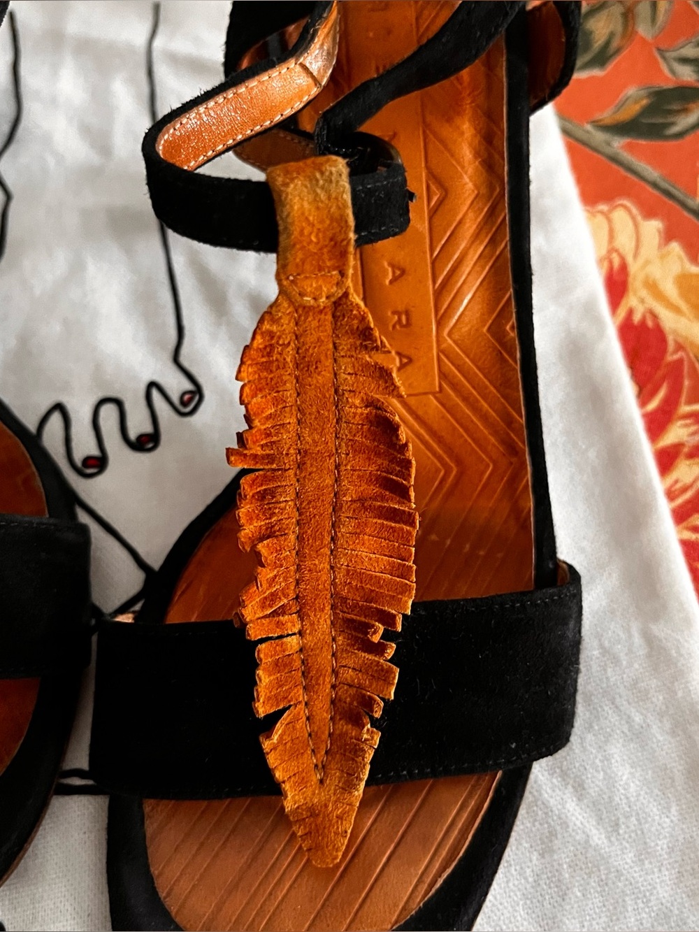 🪶Chie Mihara Suede sandals - Picture 3 of 5
